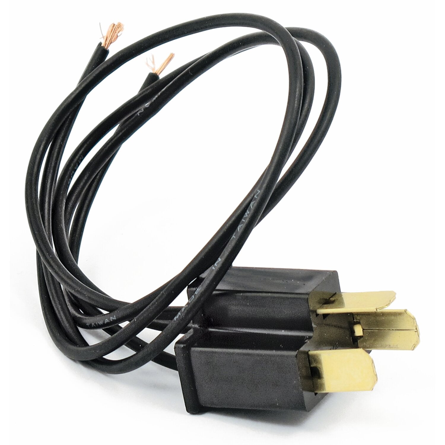 Standard Co - H4 headlamp wiring adapter plug 3 prong - Male