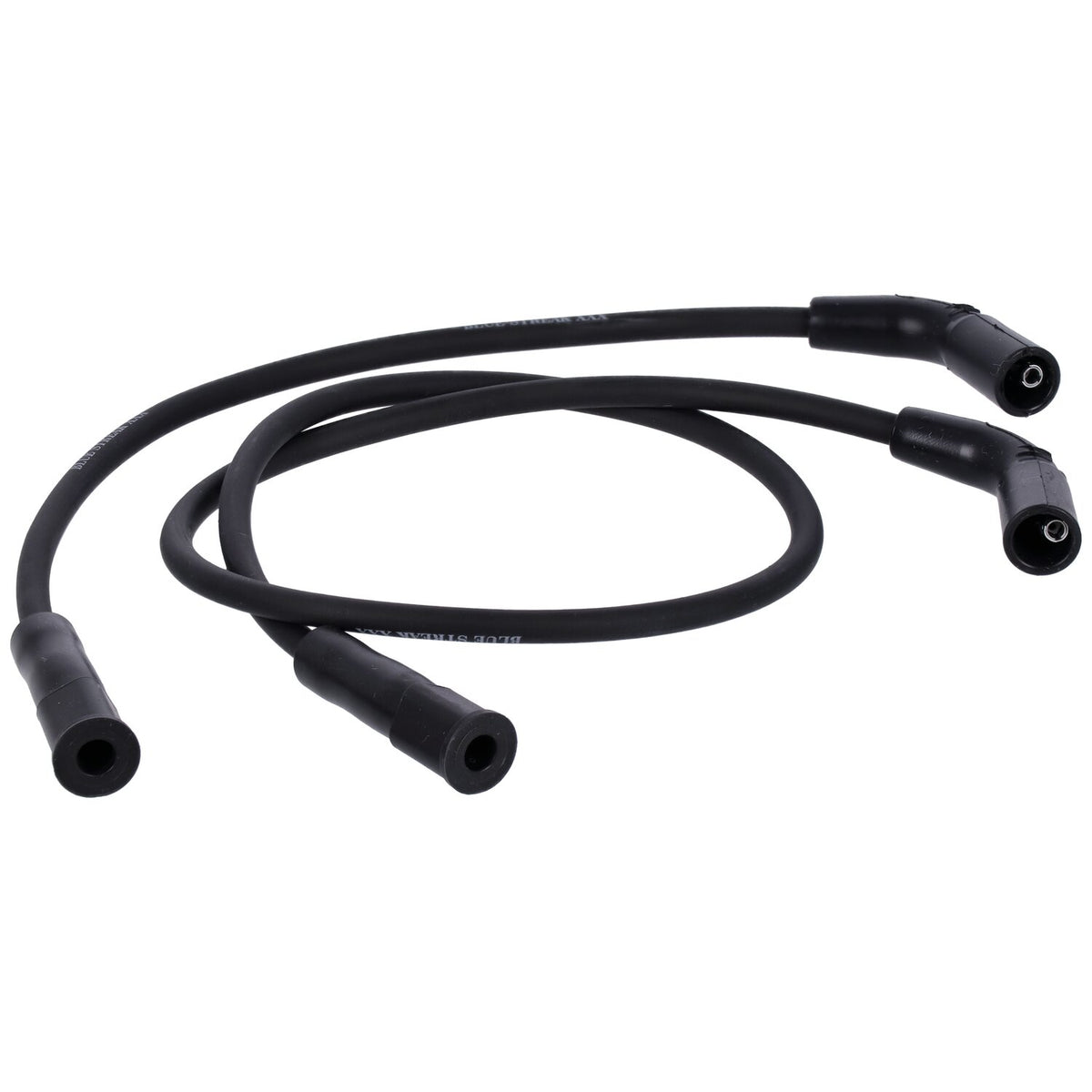 Standard Blue Streak XXX spark plug wire set - Black white print