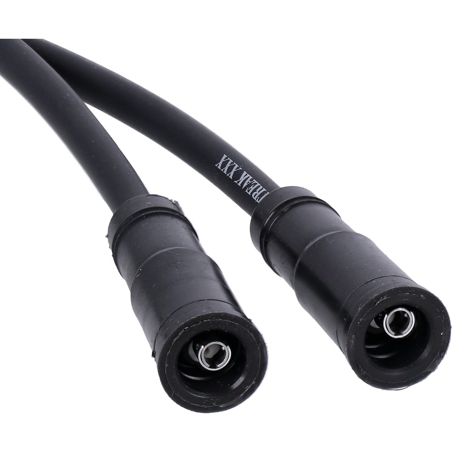 Standard Blue Streak XXX spark plug wire set - Black white print