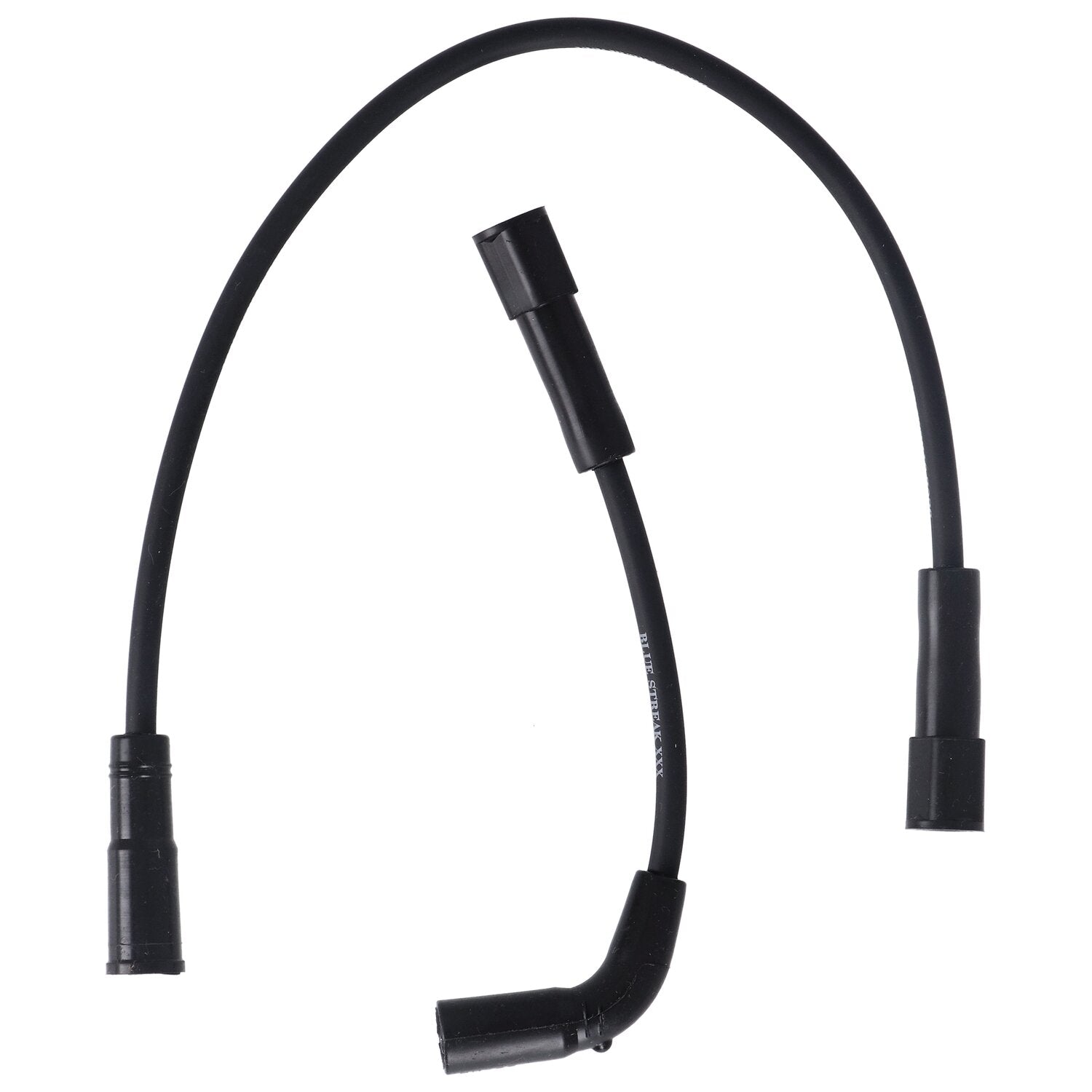 Standard Blue Streak XXX spark plug wire set - Black white print
