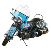 National Cycle 'Vintage' reproduction beaded windshield - Blue lower