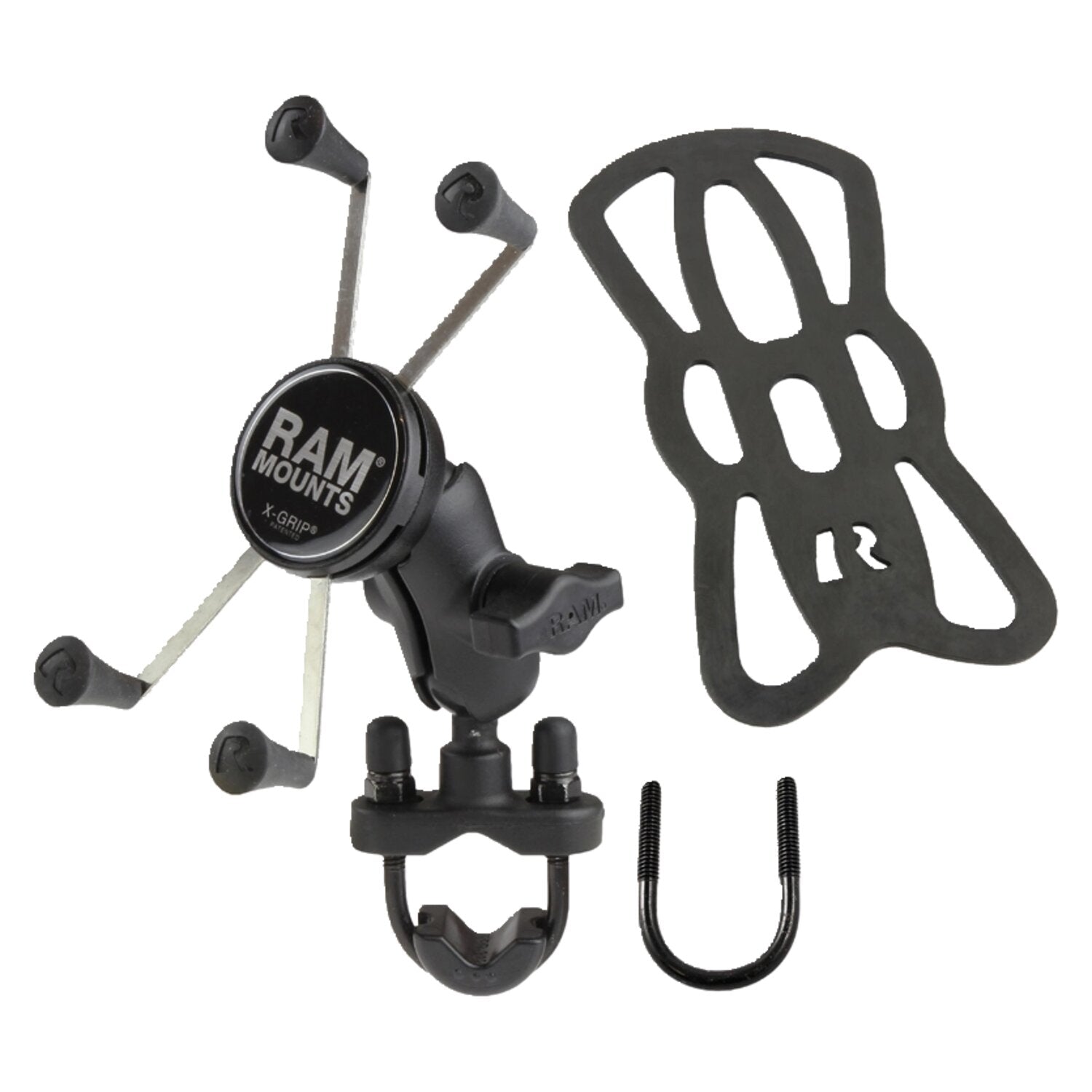 RAM Mounts X-Grip Phone mount w/U-Bolt base - Large phones