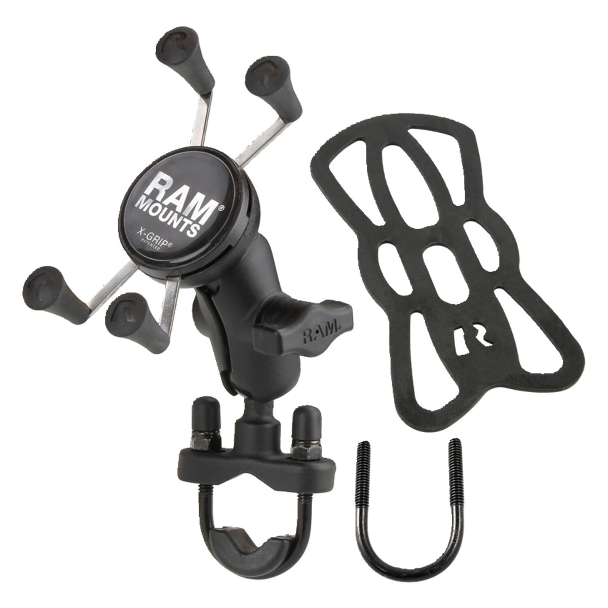 RAM Mounts X-Grip Phone mount w/U-Bolt base - Small phones
