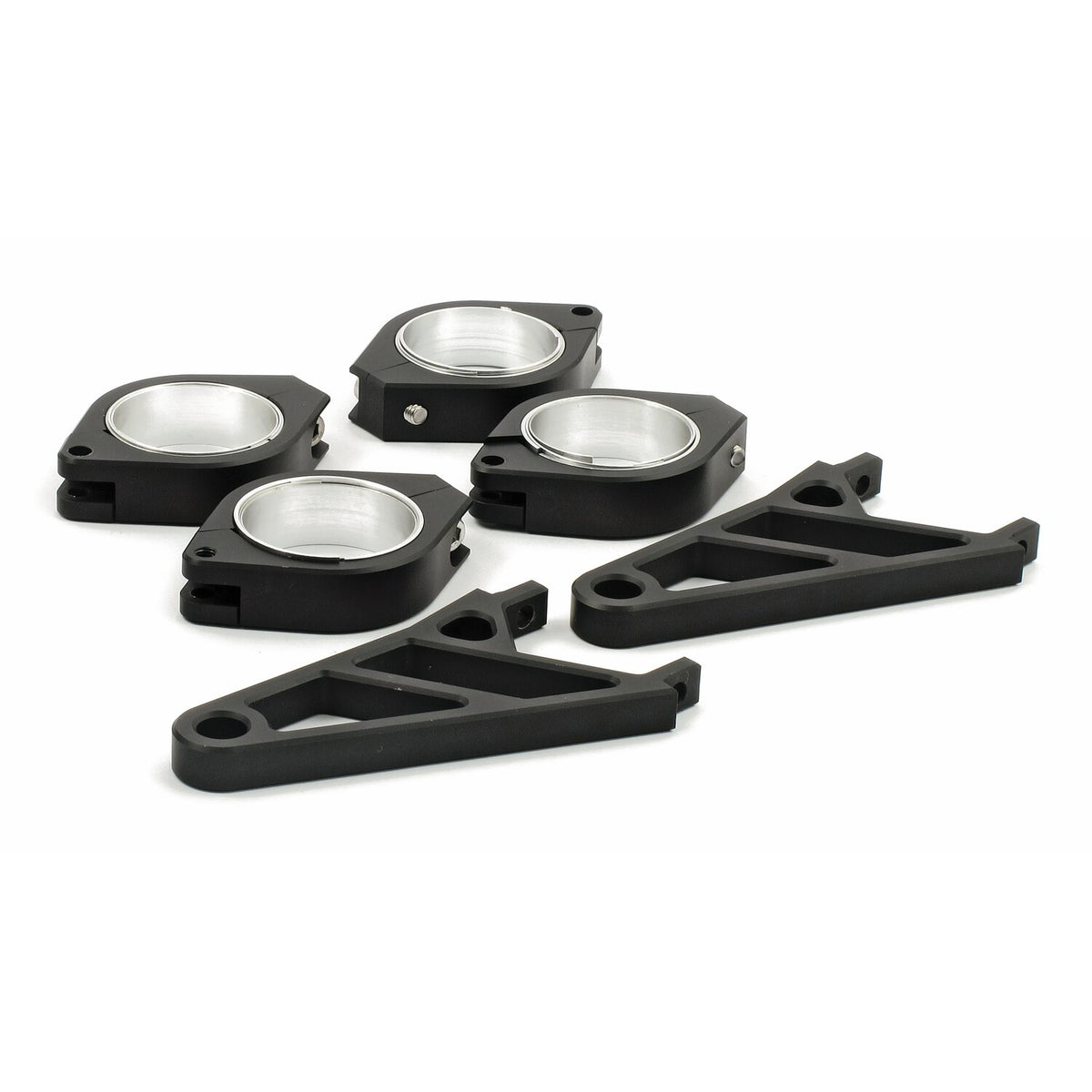 MCS Fingers adj - headlamp bracket assembly 42-43mm - Black