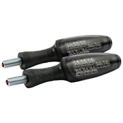 MCS Koso z1 LED turn signals - Black - Smoke lens