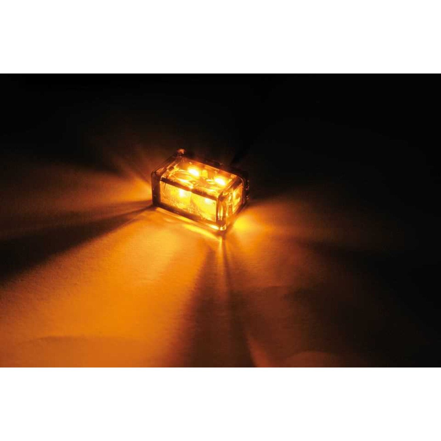 MCS Cube-V mini turn signals 2 LEDs - Smoke lens