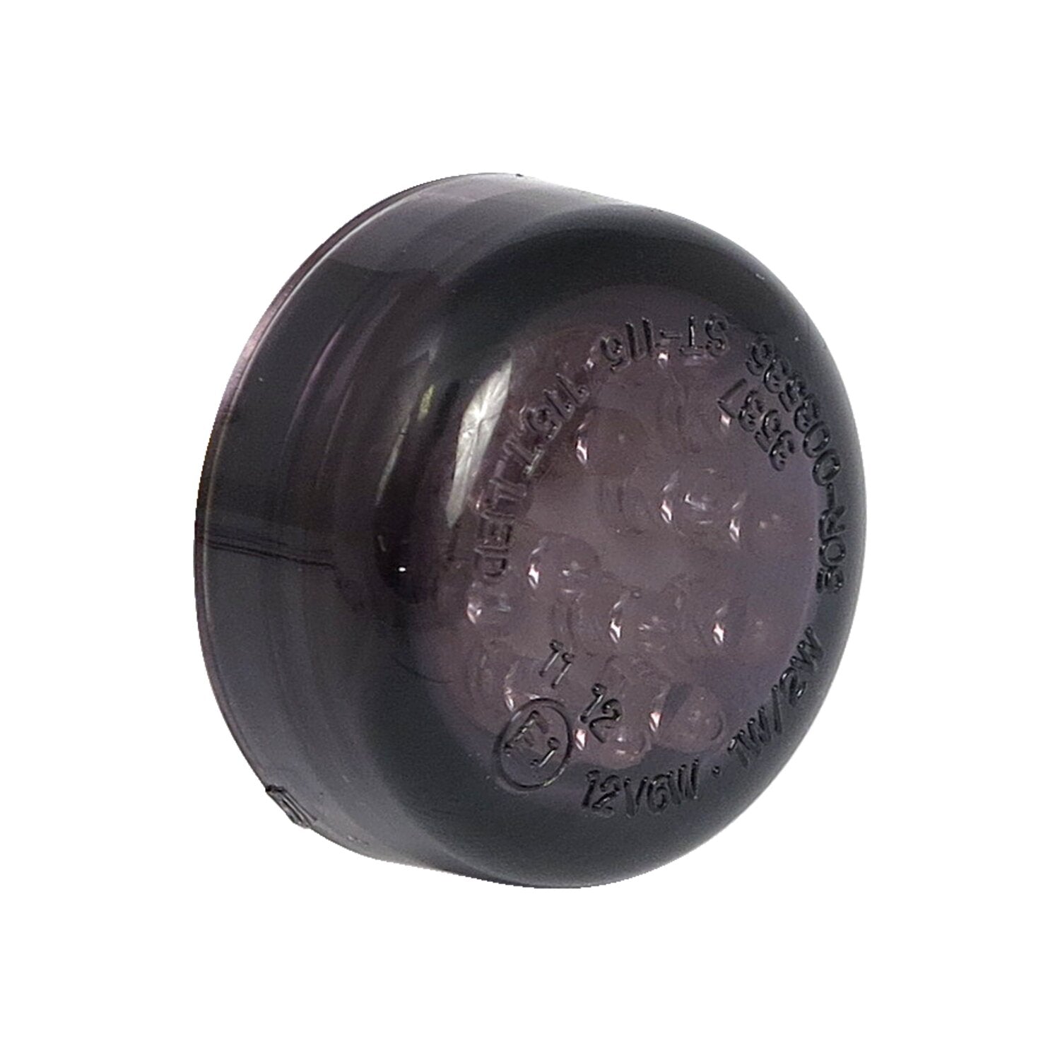 MCS Micro disc LED taillight - 30mm smoke lens