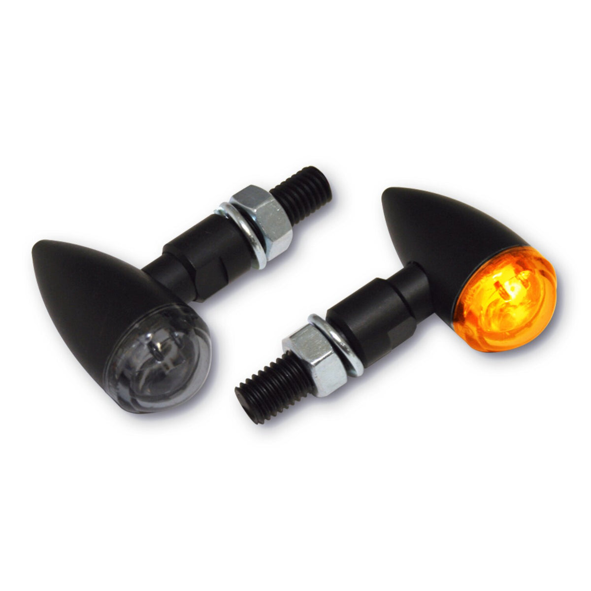 MCS PB2 LED turn signals black smoke lens