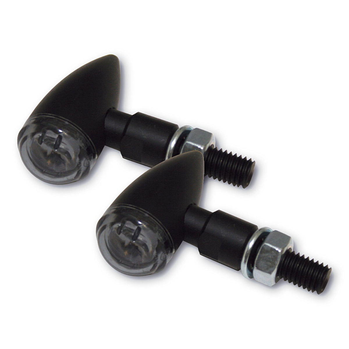 MCS PB2 LED turn signals black smoke lens