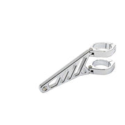 MCS Fingers adj - headlamp bracket assembly long 38-41mm - Chrome