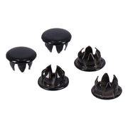 Gardner-Westcott push-in plugs 5/16" gloss black