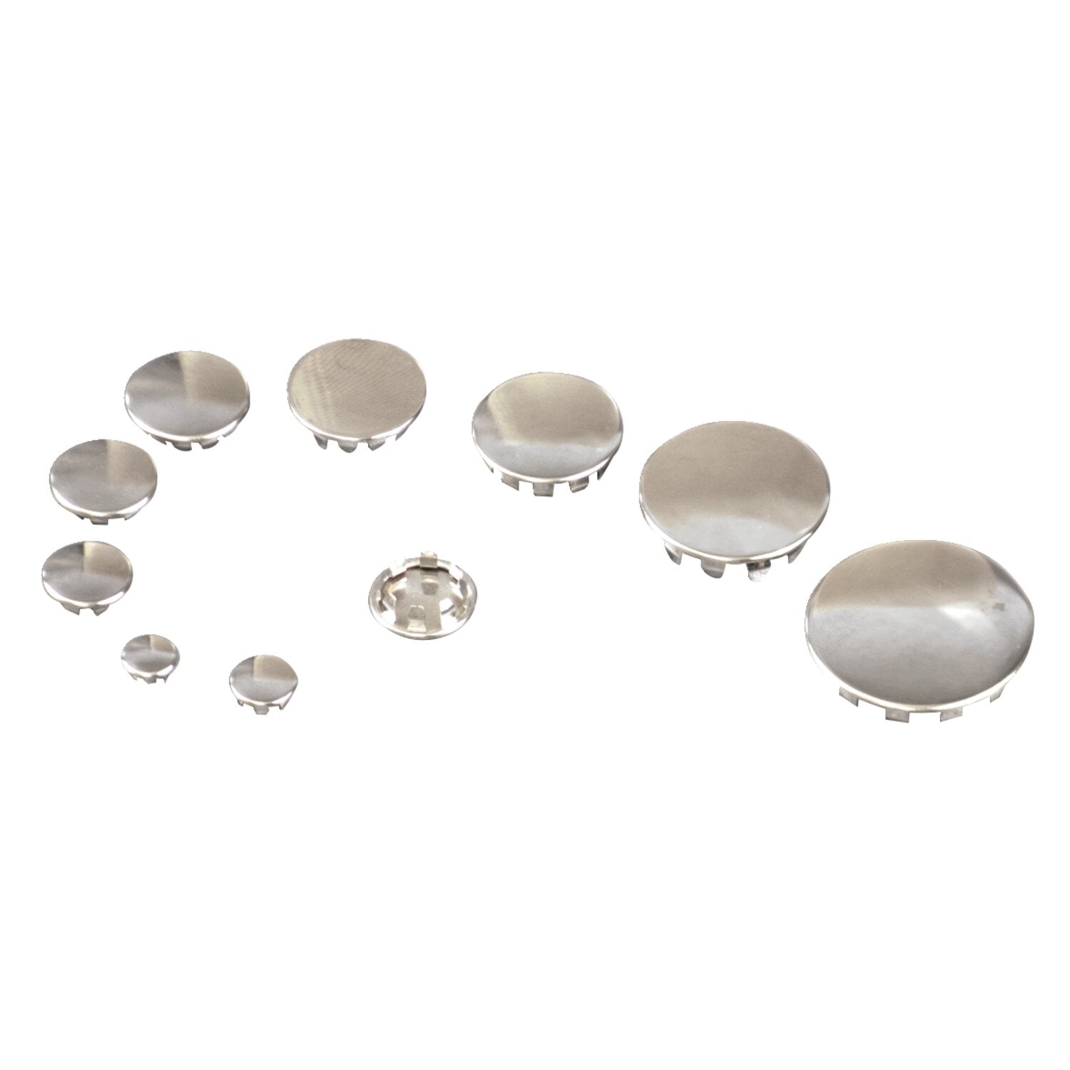 Gardner-Westcott push-in plugs 1/2" chrome