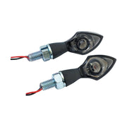 MCS Pen head LED turn signals black/smoke lens