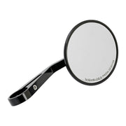 MCS Montana round mirror clamp-on l&r - Black