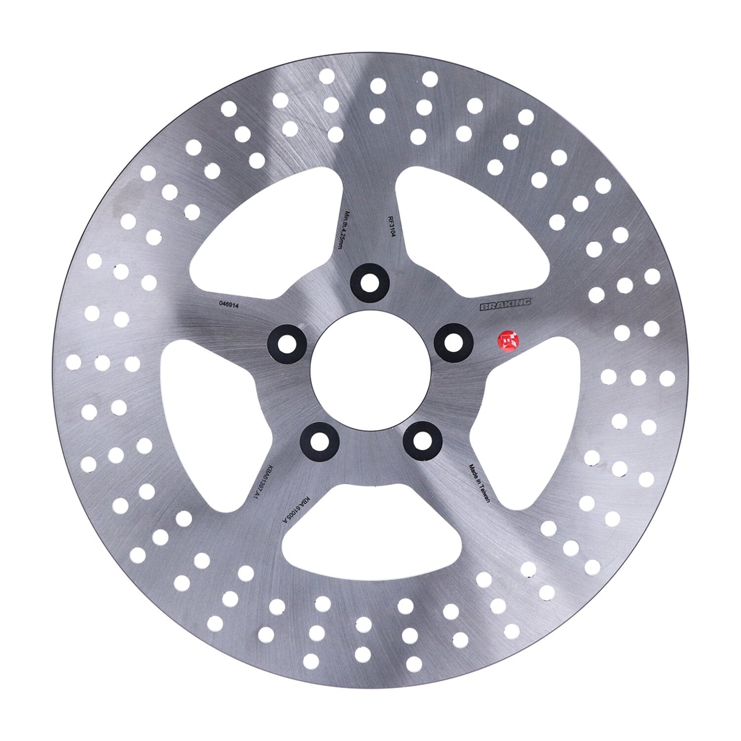 Braking solid brake rotor 11.8" front left & right