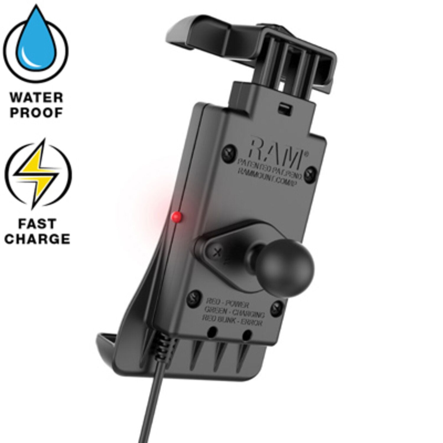 RAM Mounts Quick-Grip wireless charging holder