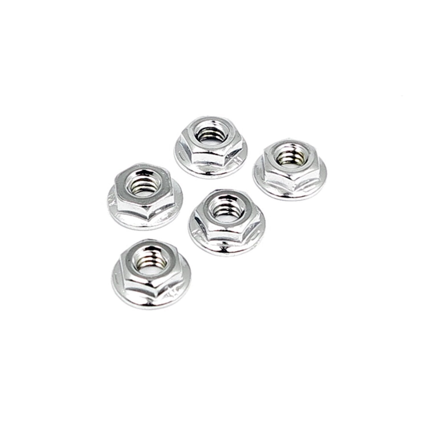 Gardner-Westcott 3/8-24 flanged lock nut chrome