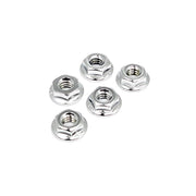 Gardner-Westcott 3/8-16 flanged lock nut chrome