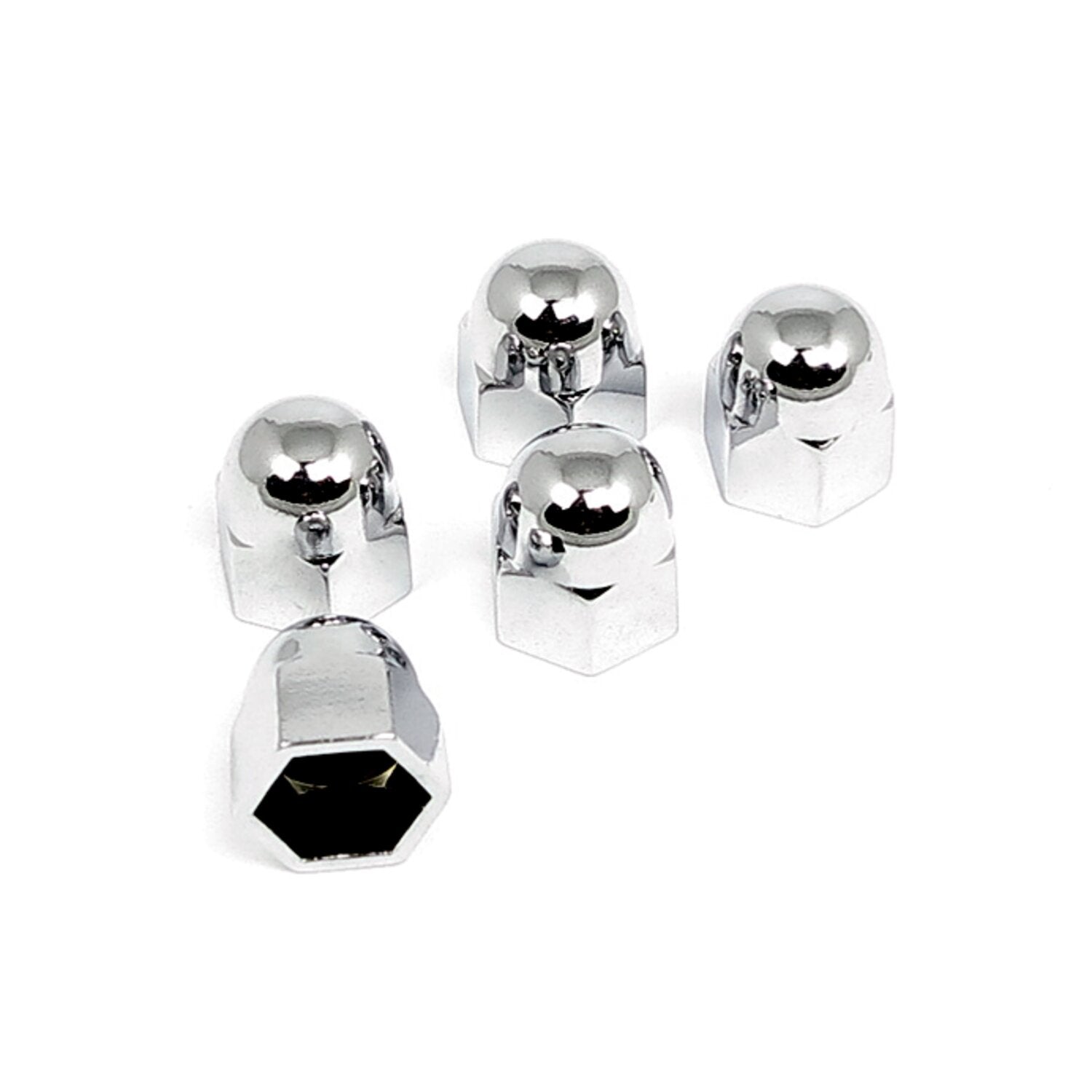 Gardner-Westcott 5/16 chrome acorn push on cover