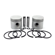 MCS Replacement 74" Flathead piston kit - +.050"