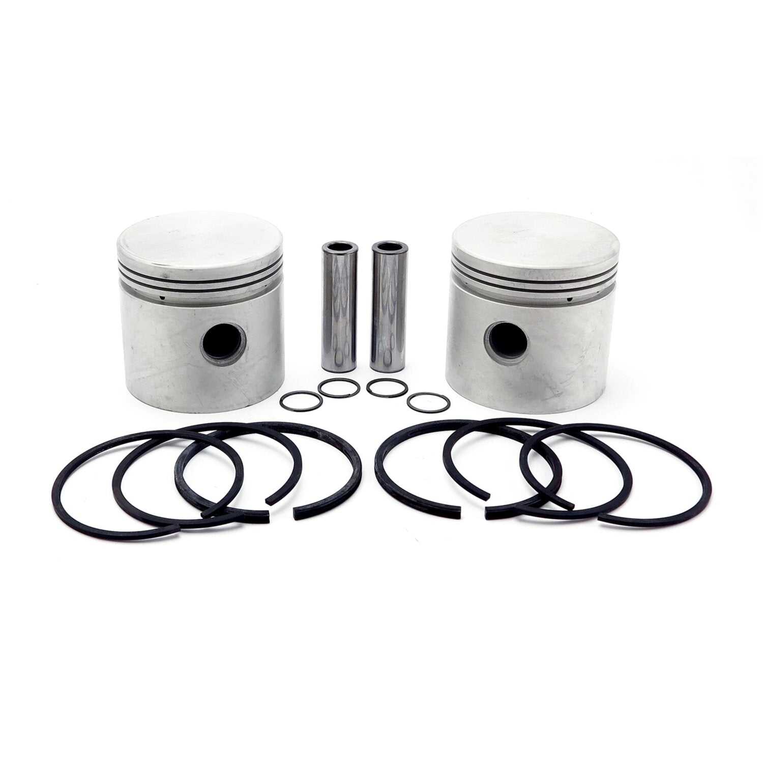 MCS Replacement 80" Flathead piston kit - +.010"