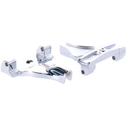 MCS Passenger floorboard mount brackets for M8 Softail