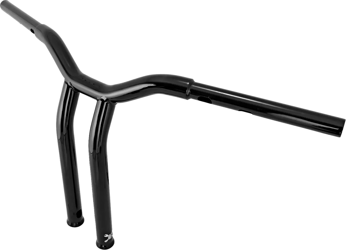 Burly Brand Dominator Handlebar 14" Black for Harley Davidson