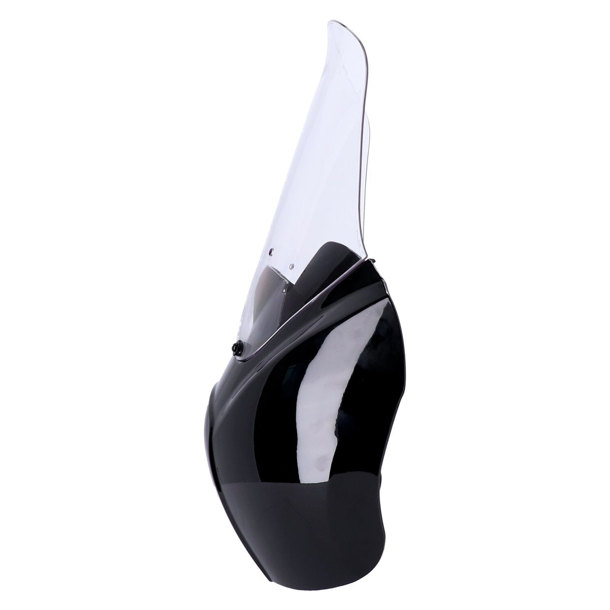 MCS Headlamp fairing - Gloss black - Clear windshield