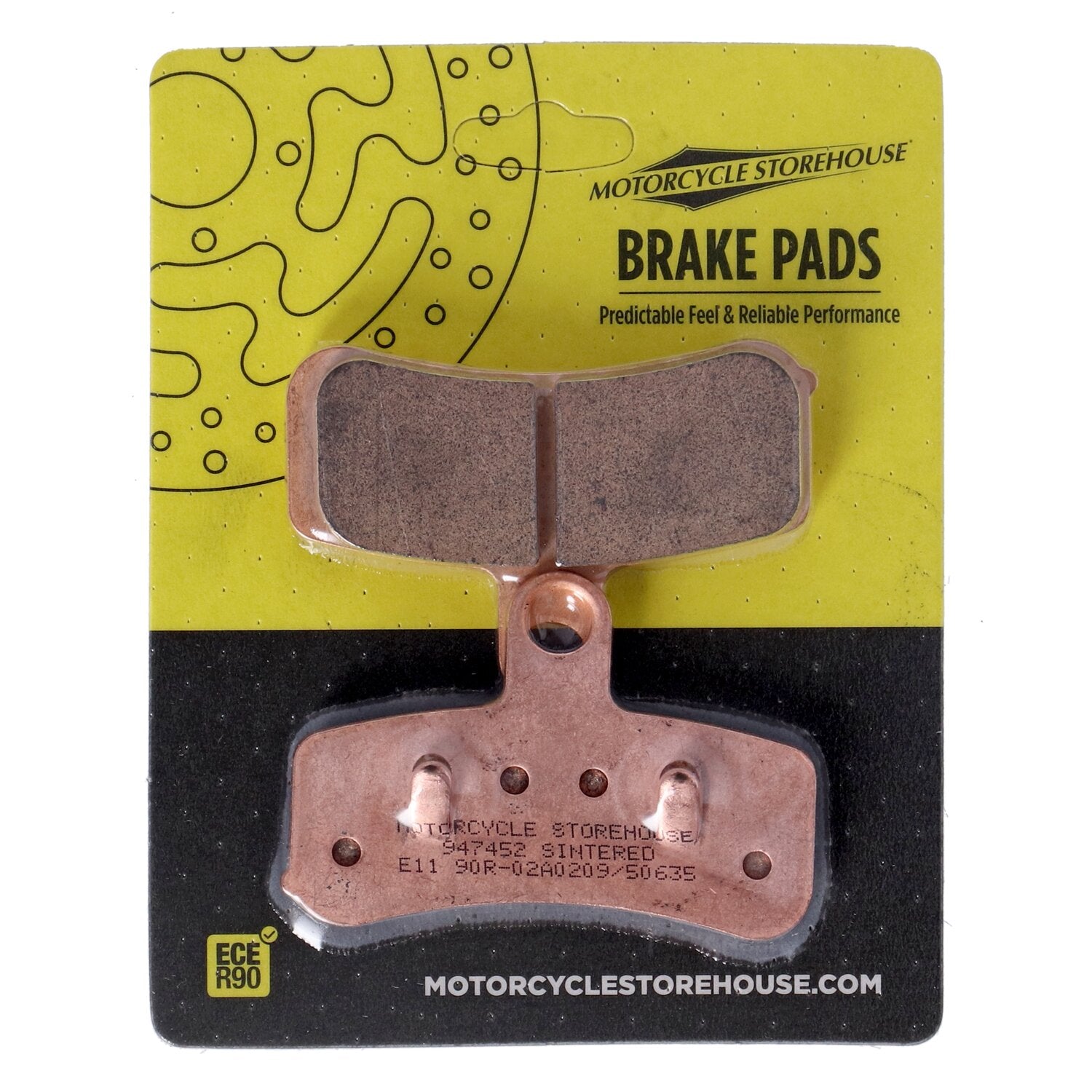 MCS brake pads front - Sintered
