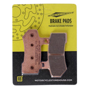 MCS brake pads front & rear - Sintered