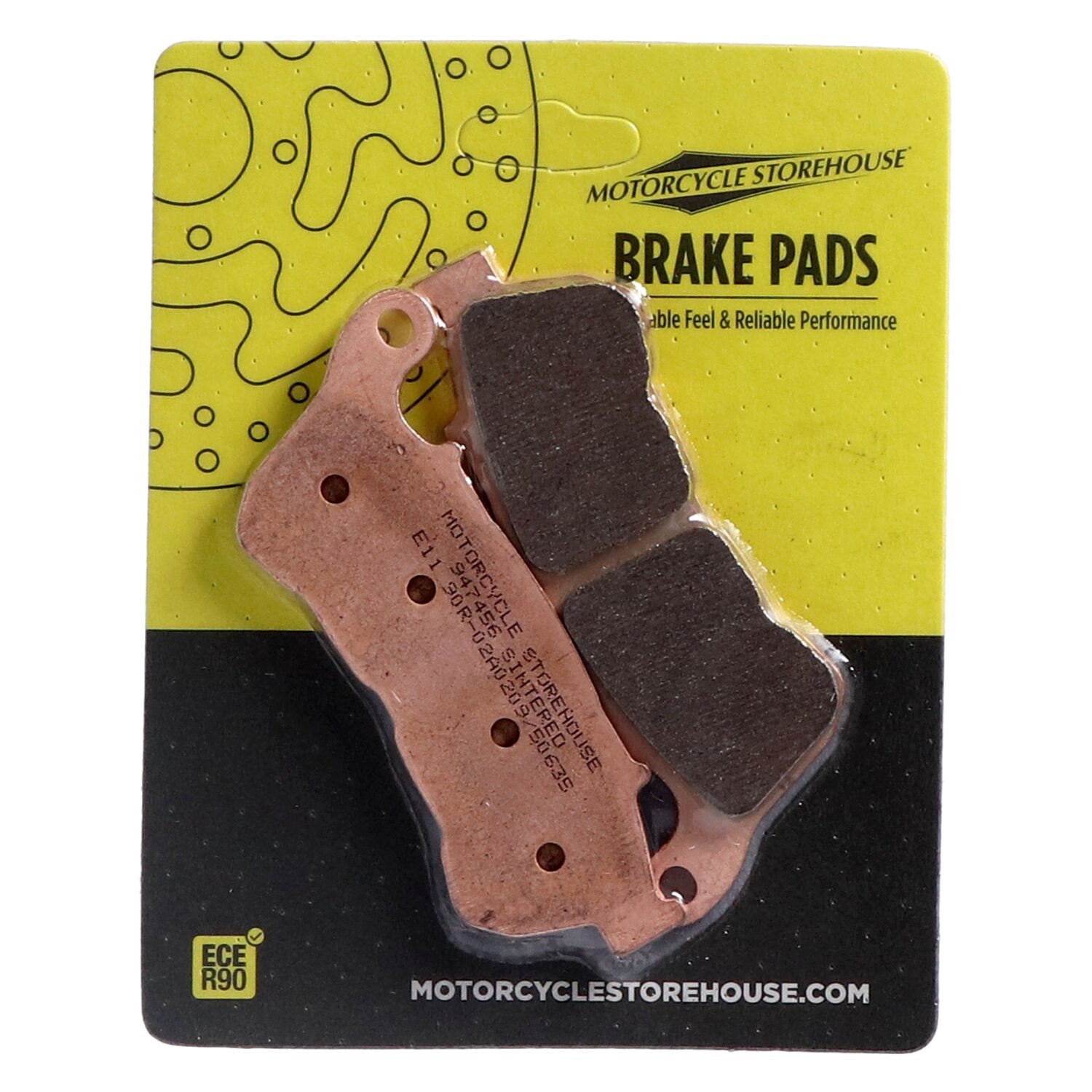 MCS brake pads front - Sintered