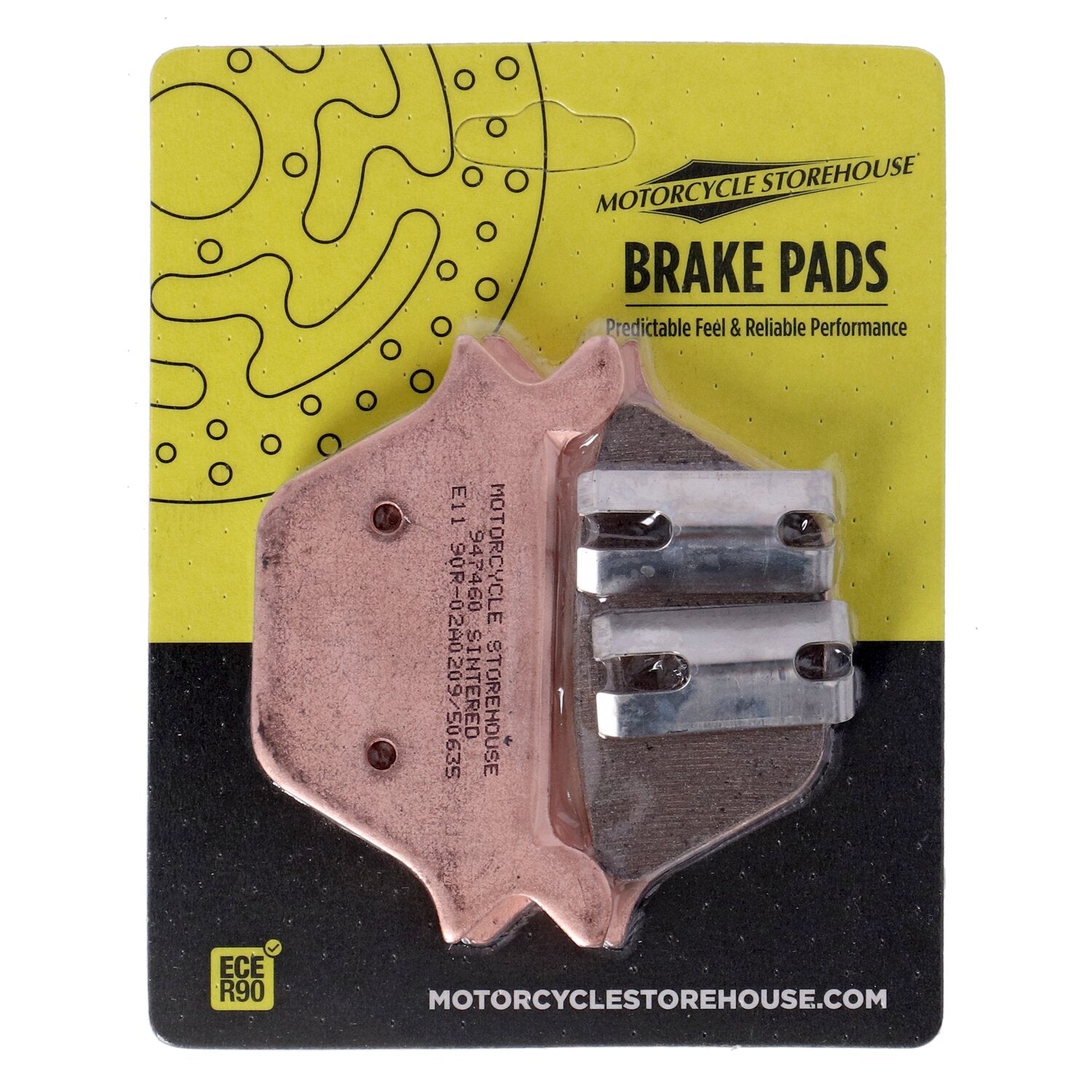 MCS brake pads rear - Sintered