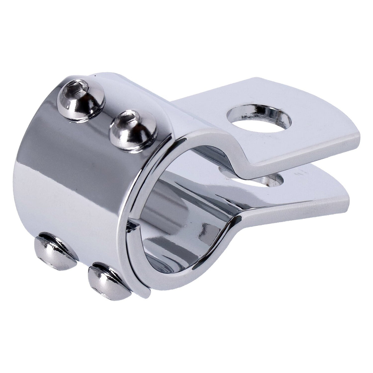 MCS 3-piece clamp 1" - Chrome steel