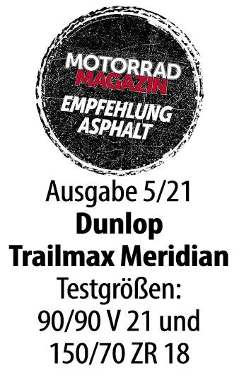 Dunlop Trailmax Meridian Rear Tire - 120/80-18 62S - TT