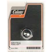 Colony fork stem nut - Flat bottom - Acorn