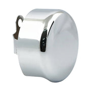MCS Horn cover smooth round - Chrome