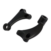 MCS XL Sportster forward control foot peg support set - Black
