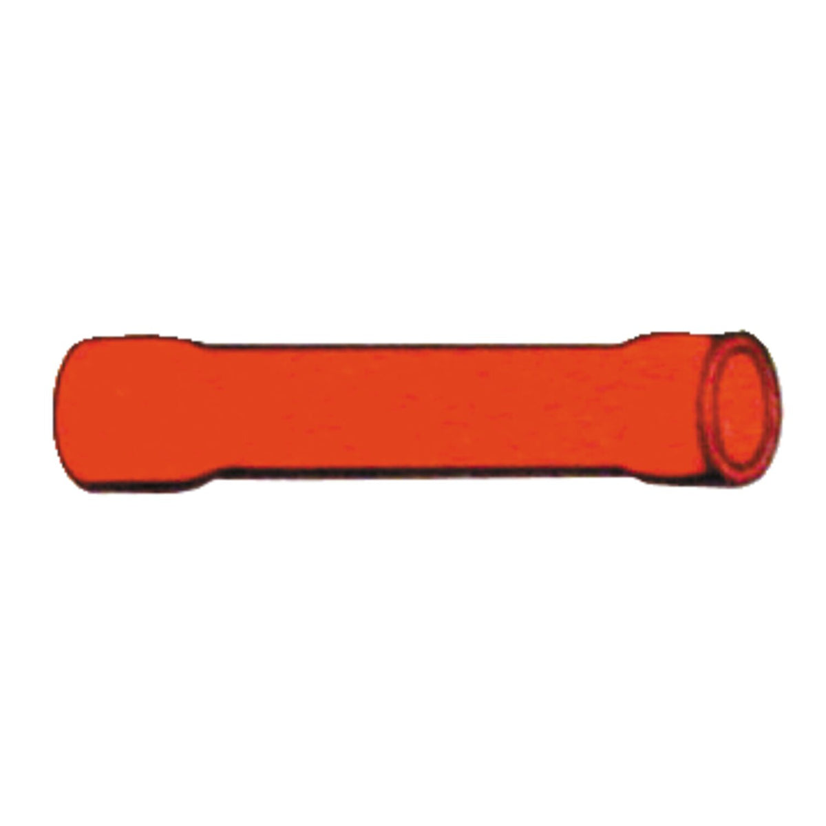 Standard Connectors Butt Splice PVC crimp - Red - 50 stk