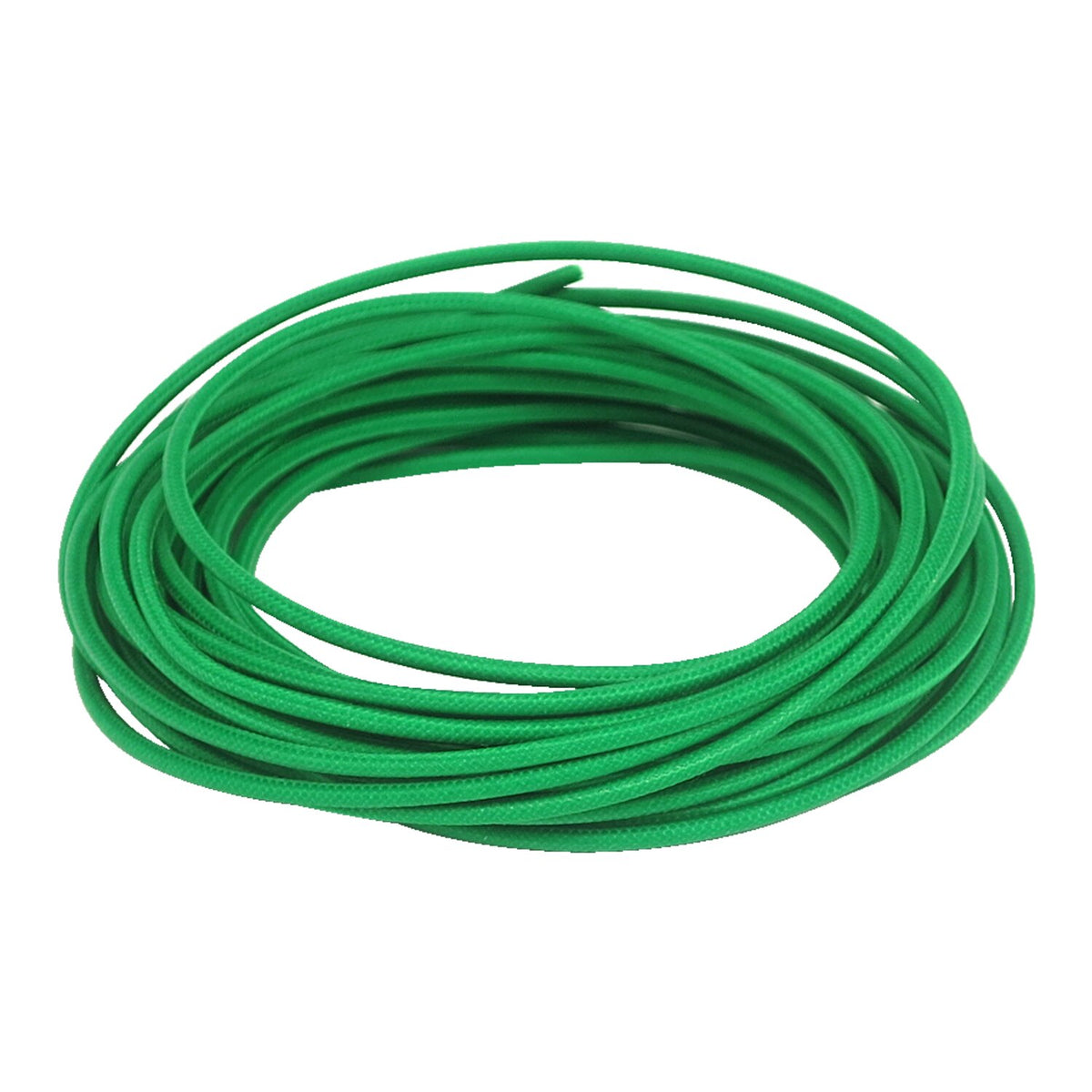 MCS Classic cloth covered wiring 25ft - roll - Green - 25 stk