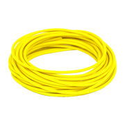 MCS Classic cloth covered wiring 25ft - roll - Yellow - 25 stk