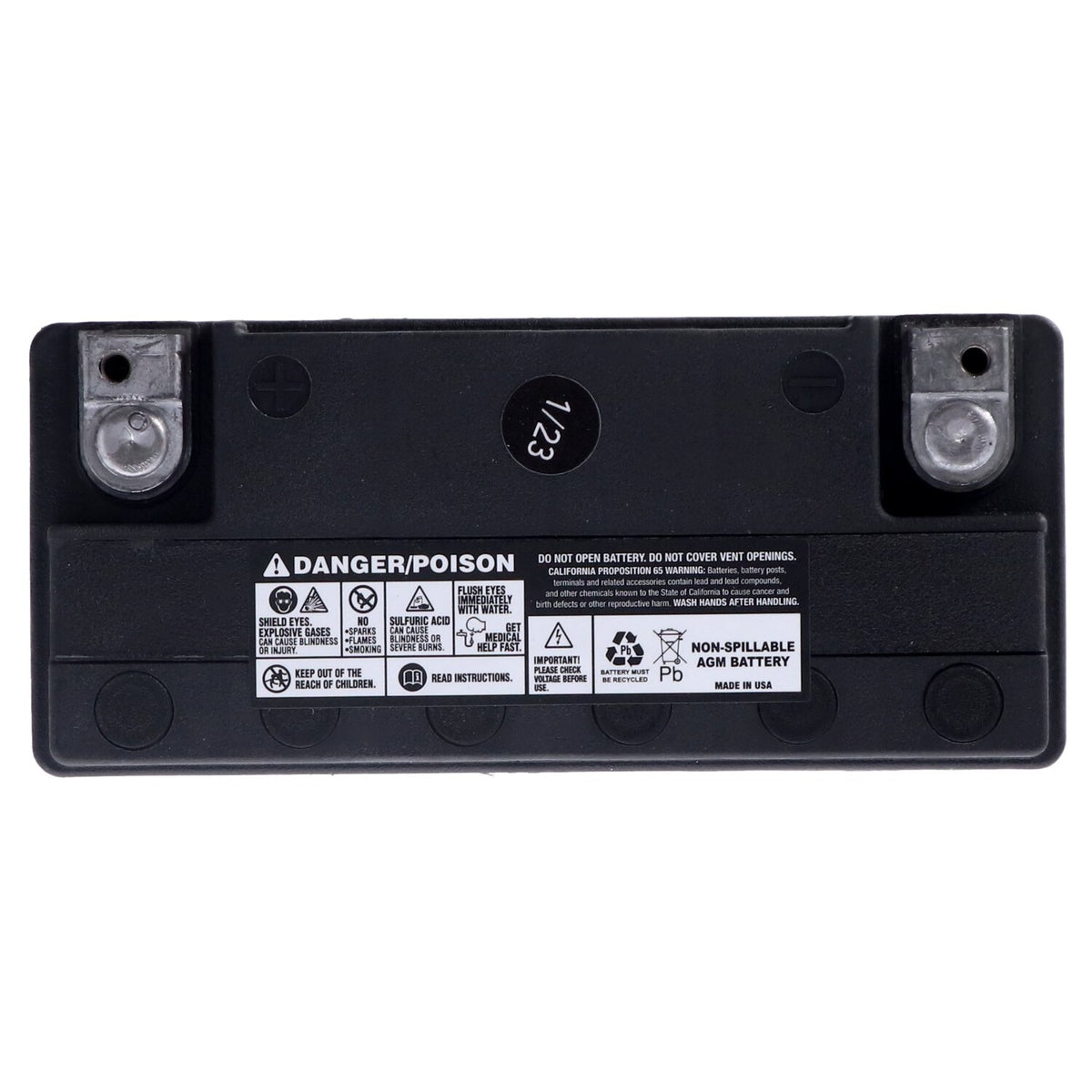 MCS Advance Series - AGM sealed battery - 12v 20ah 340cca
