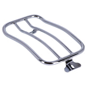 MCS Solo seat luggage rack 7" - Chrome