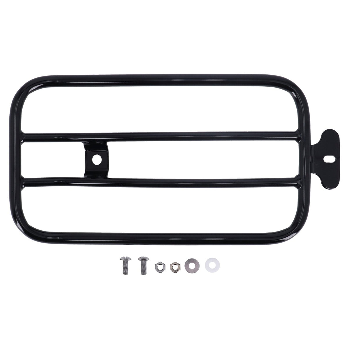 MCS Solo seat luggage rack 7" - Black