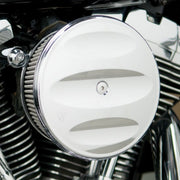 Arlen Ness Stage 2 Big Sucker air cleaner - Scalloped chrome