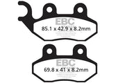 Ebc Sfa-hh Series Sintered Brake Pads For Scooters - Front & Rear