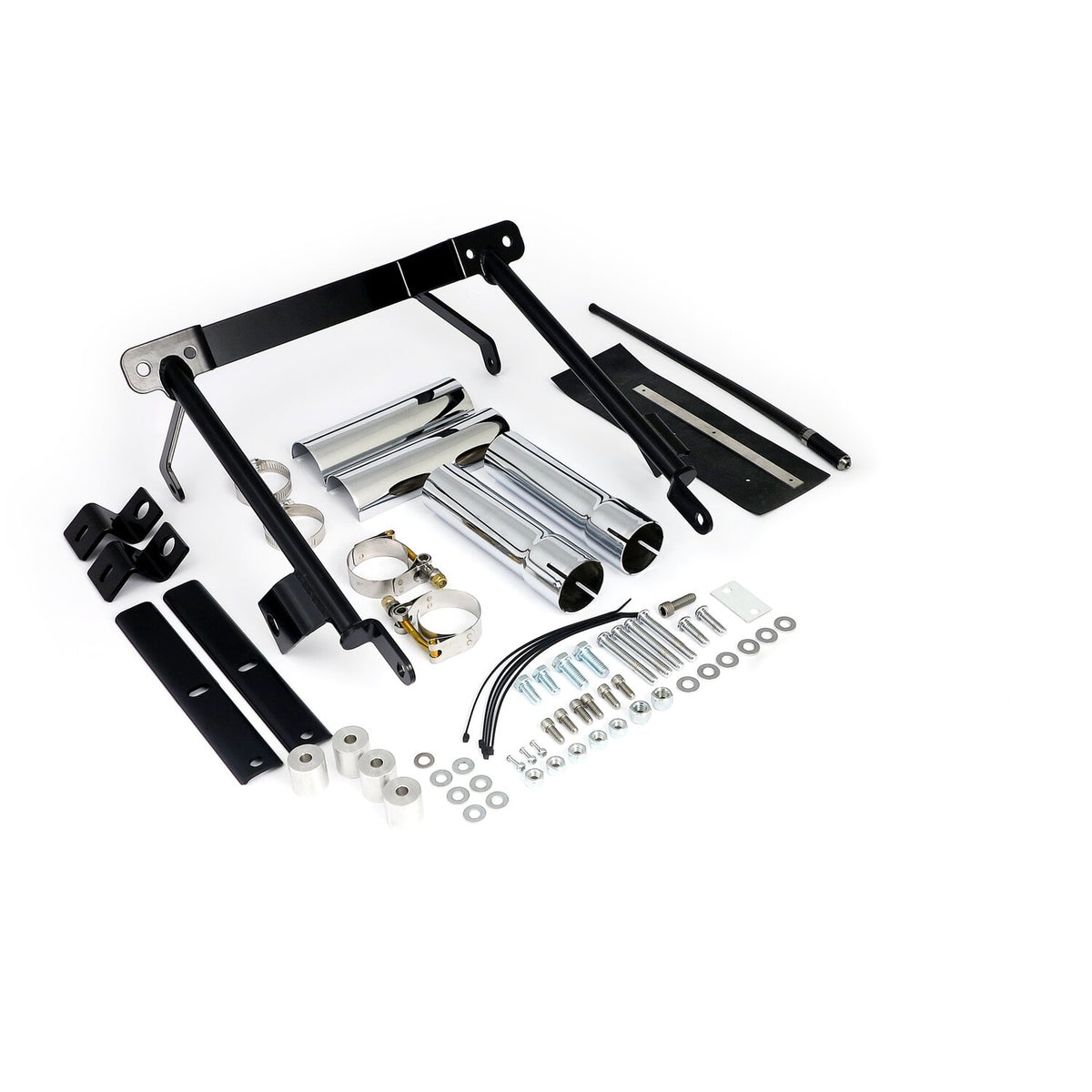 Arlen Ness 'Down-n-Out' stretched fender kit - 2 cut-outs