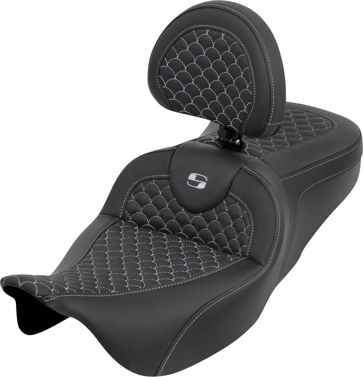 Saddlemen RoadSofa Seat with Dragon Scale Stitch