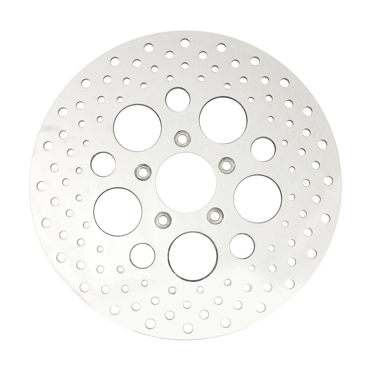 MCS Brake rotor L/R front 11.5" drilled stainless