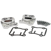 JIMS Twin Cam handcrafted tappet cover set - Raw finish