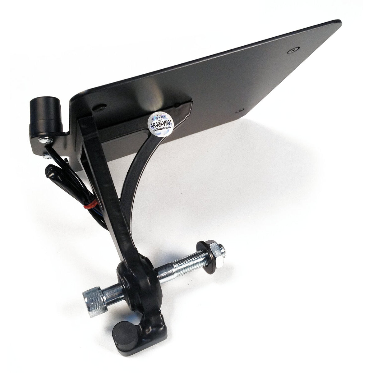 Cult-Werk side mount license plate bracket - Austria